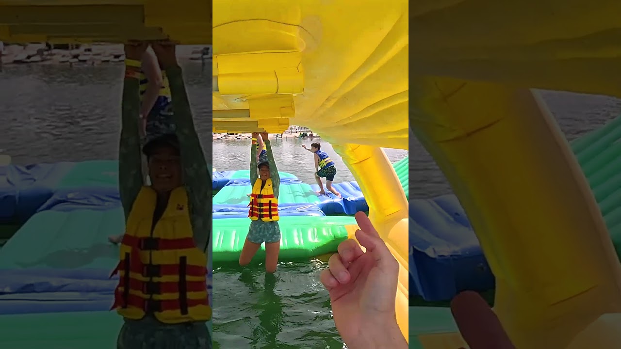 Wibit Balloons 🎈 💦 at Lupa Beach 🇭🇺