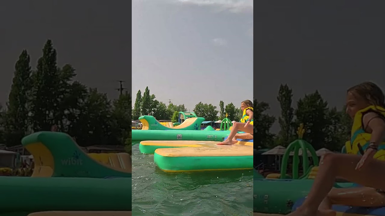 Wibit Balloons 🎈 💦 at Lupa Beach 🇭🇺