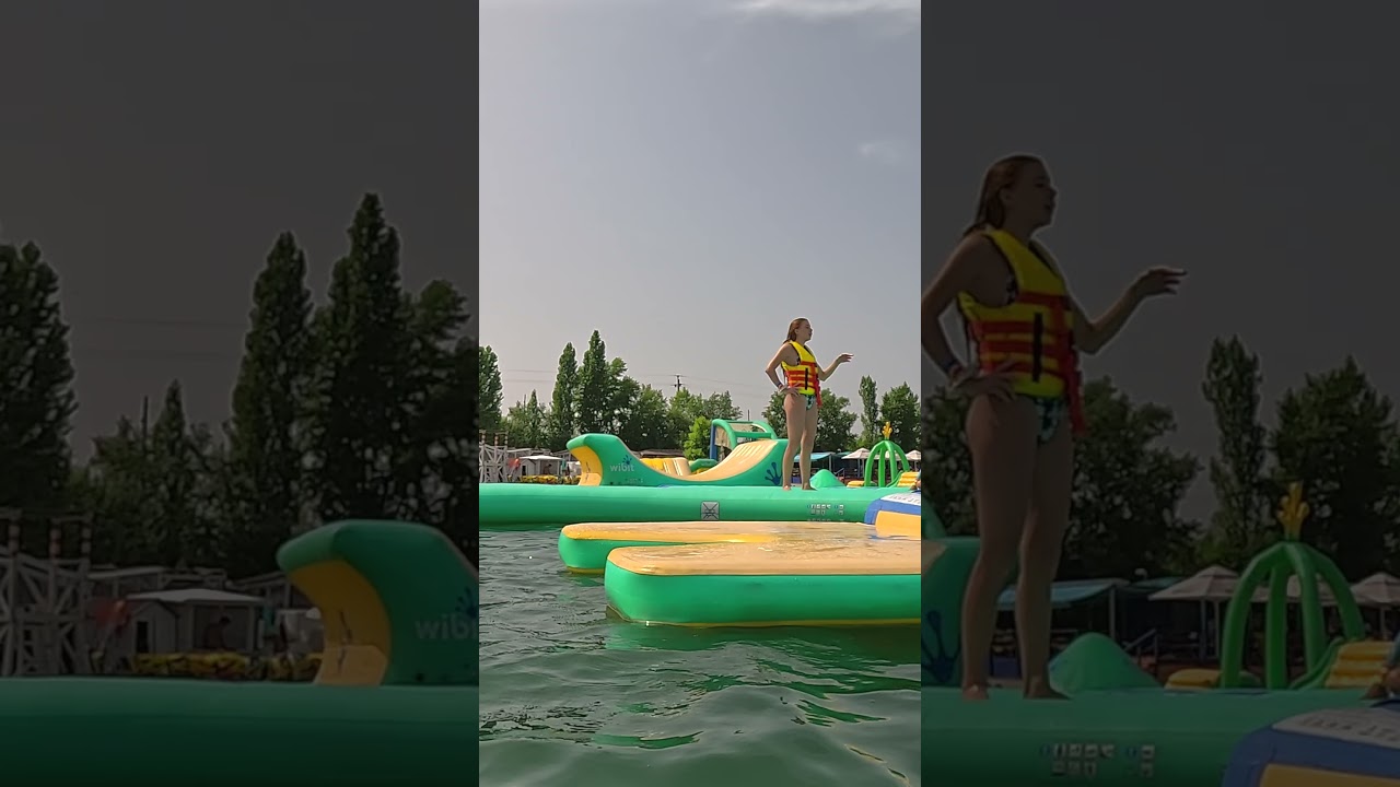 Wibit Balloons 🎈 💦 at Lupa Beach 🇭🇺