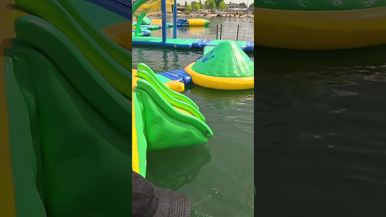 Wibit Balloons 🎈 💦 at Lupa Beach 🇭🇺