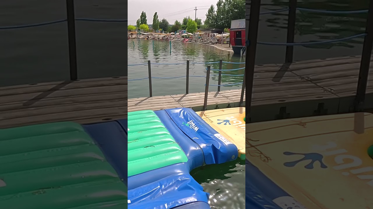 Wibit Balloons 🎈 💦 at Lupa Beach 🇭🇺