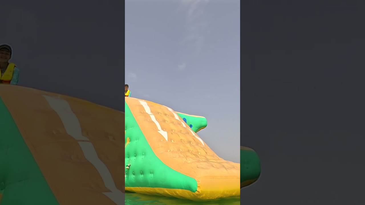 Wibit Balloons 🎈 💦 at Lupa Beach 🇭🇺