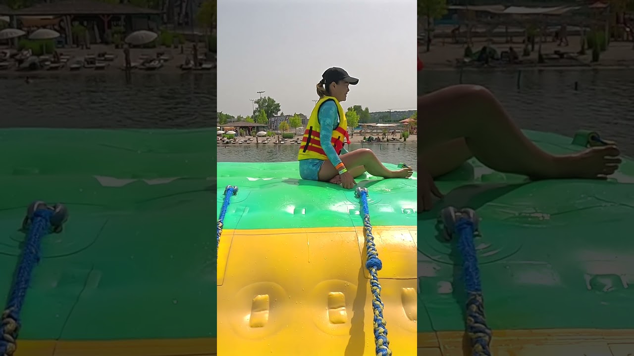 Wibit Balloons 🎈 💦 at Lupa Beach 🇭🇺