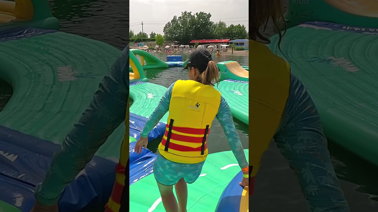 Wibit Balloons 🎈 💦 at Lupa Beach 🇭🇺