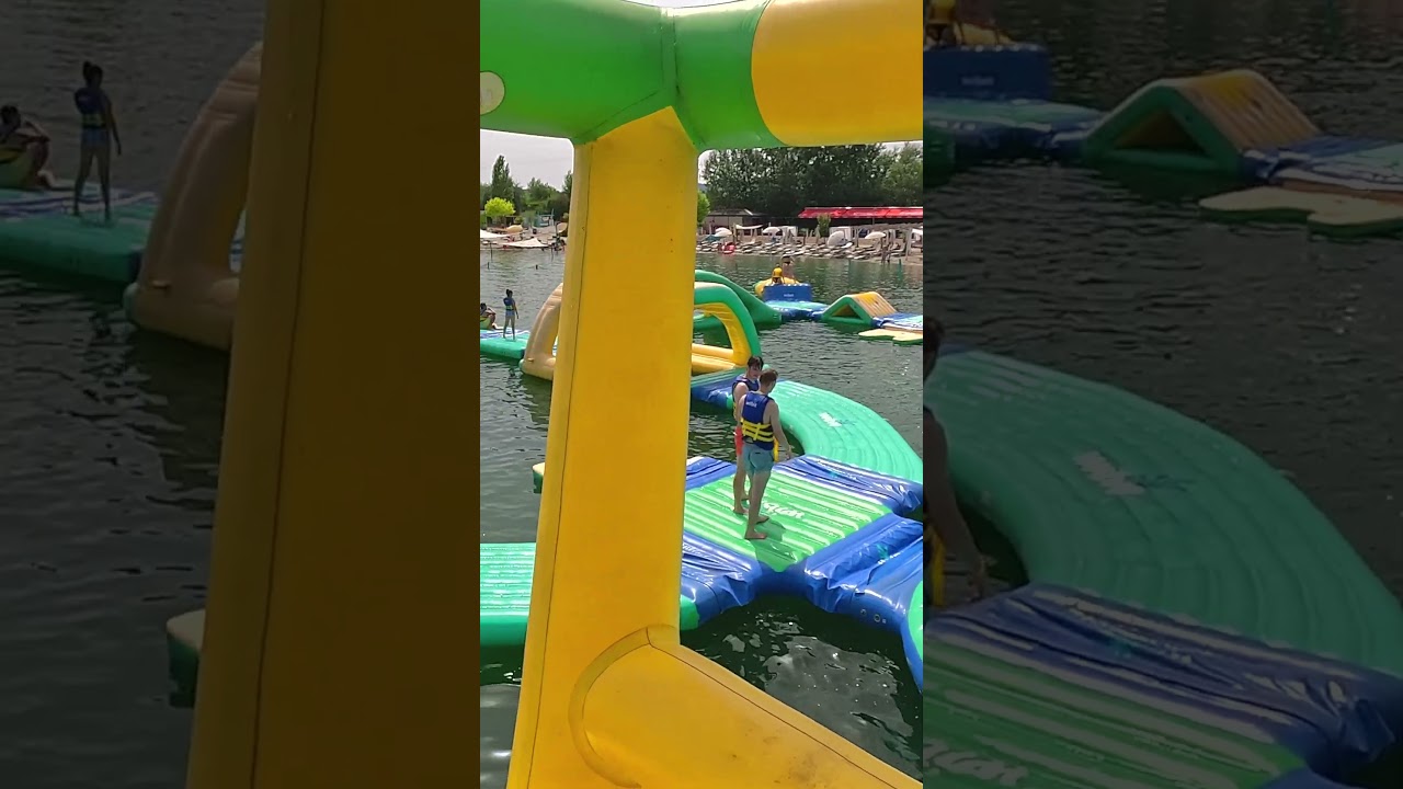 Wibit Balloons 🎈 💦 at Lupa Beach 🇭🇺