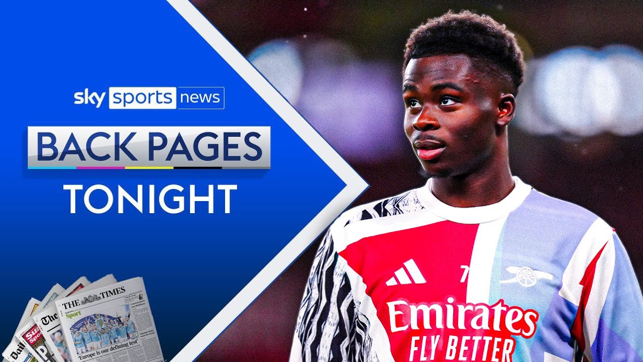 Will Arsenal enter the transfer market with “undroppable” Bukayo Saka injured? | Back Pages Tonight