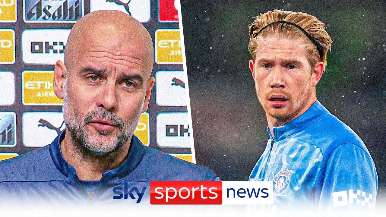 Will Kevin De Bruyne stay at Manchester City? | Pep Guardiola updates on Belgian midfielder’s future