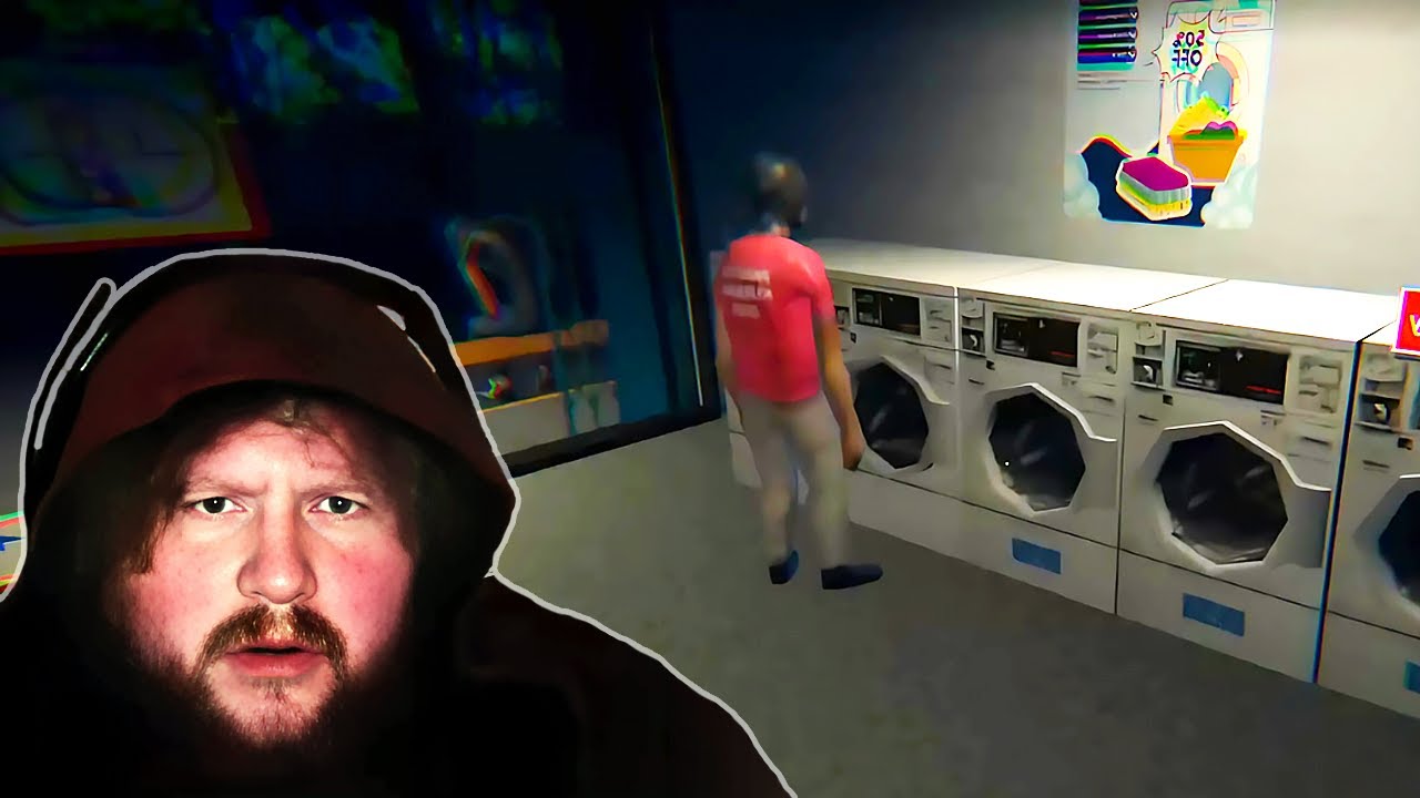 Working Night Shift At A Laundromat…