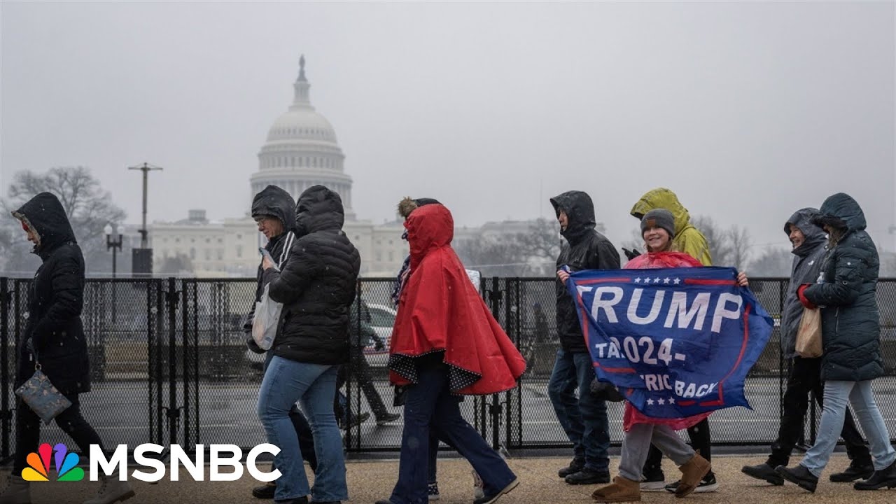 25,000 security personnel on-site for Trump’s inauguration