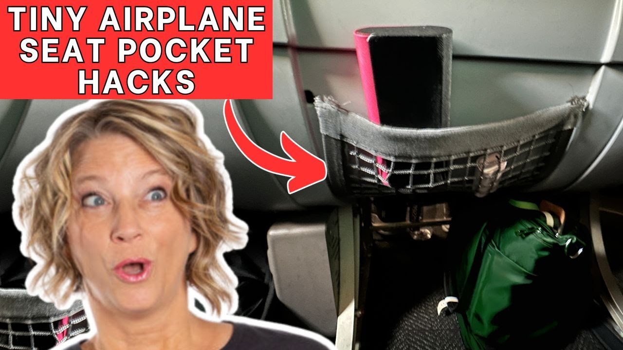 5 Genius Airplane Seat Pocket Hacks You Never Knew