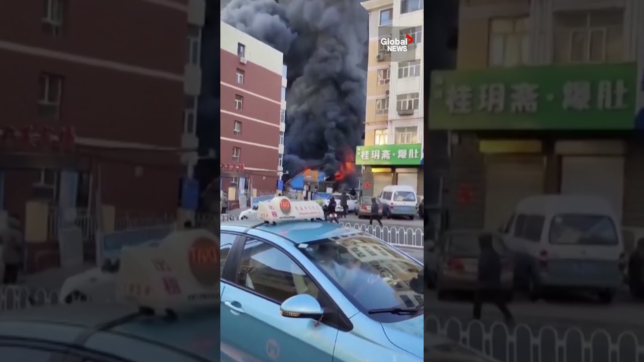 8 dead in northern China market fire