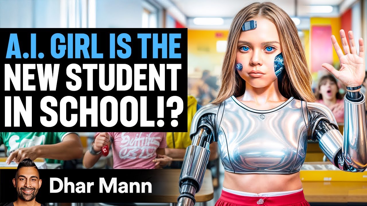 A.I GIRL Is SENT TO SCHOOL As An Experiment!| Dhar Mann Studios