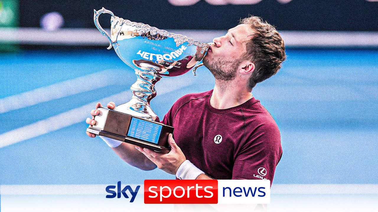 Alfie Hewett wins Men’s Wheelchair Singles at Australian Open after 6-4 6-4 win over Tokito Oda