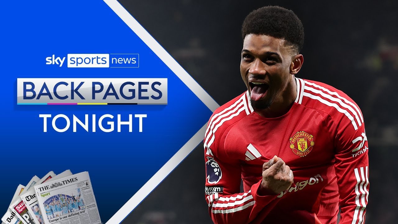 Amad scores sensational hat-trick to secure Man United victory | Back Pages Tonight