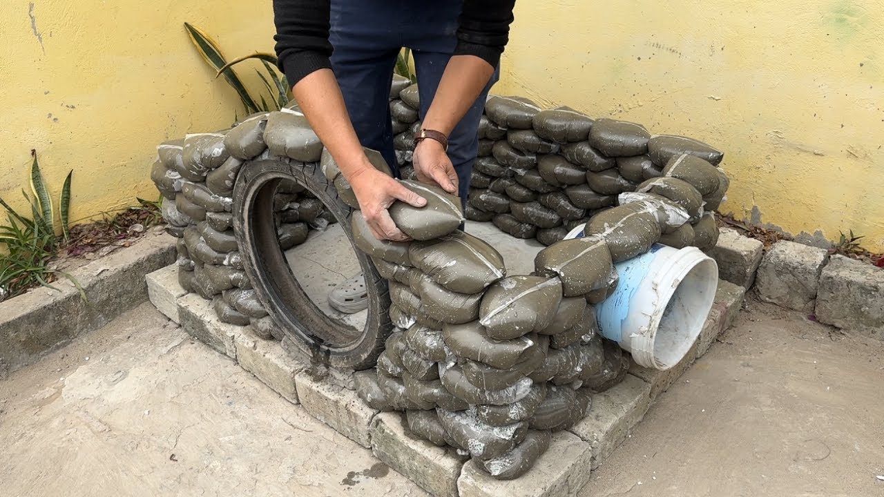 Amazing – DIY – Unique House Your Dog Will Love – Cement Craft Ideas