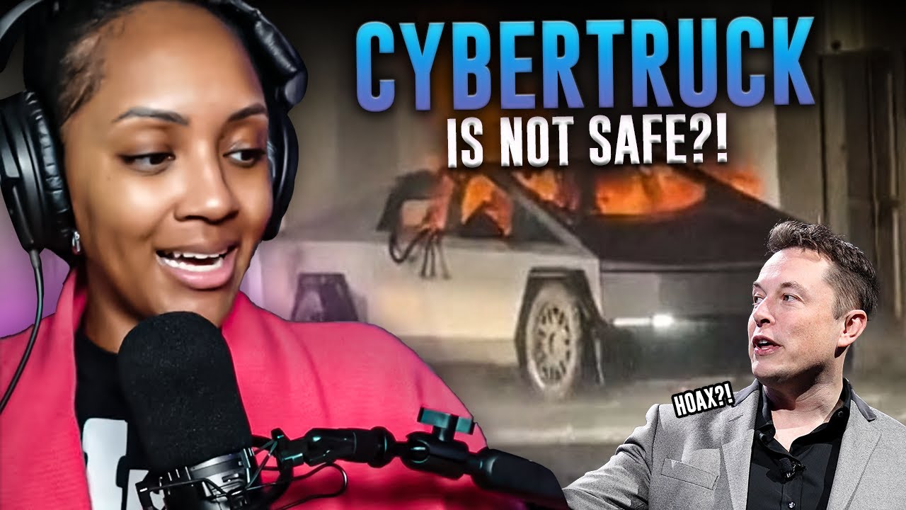 AN AD FOR TESLA?! | Tesla Cybertruck Used To Attack Trump Hotel in Las Vegas  | REACTION