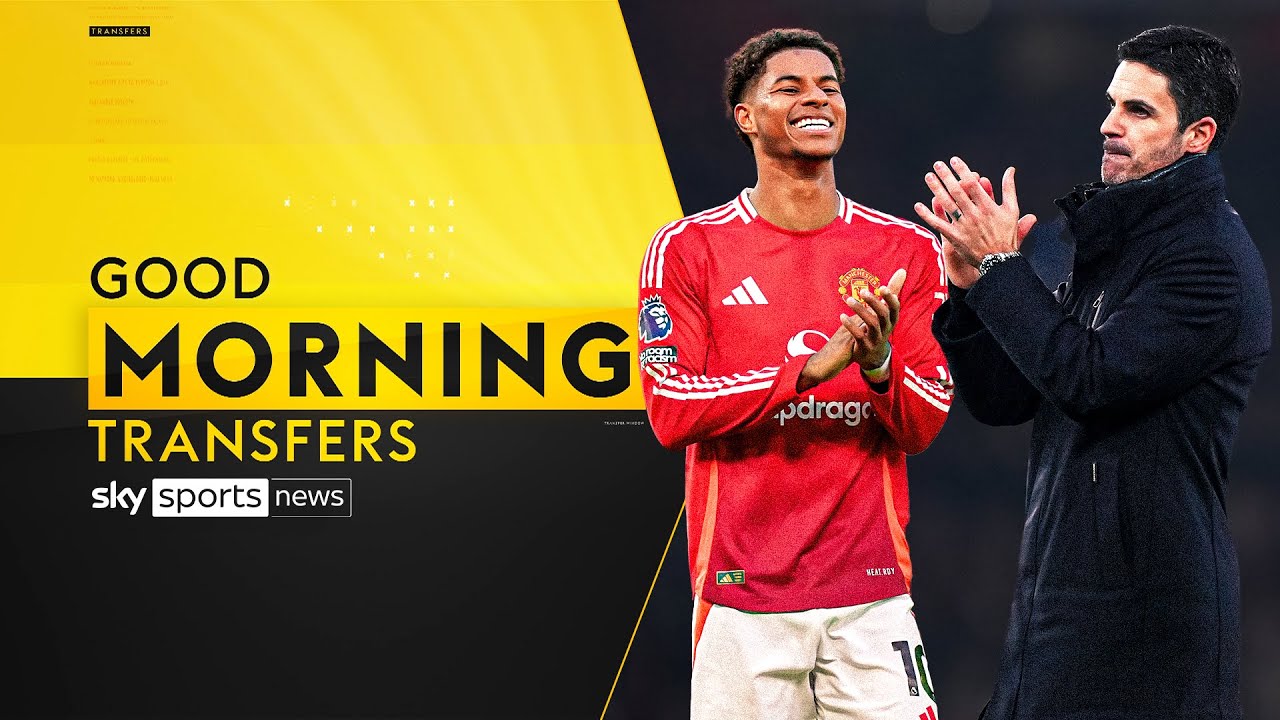 Arteta searching for striker,  West Ham forward options & Rashford’s future | Good Morning Transfers