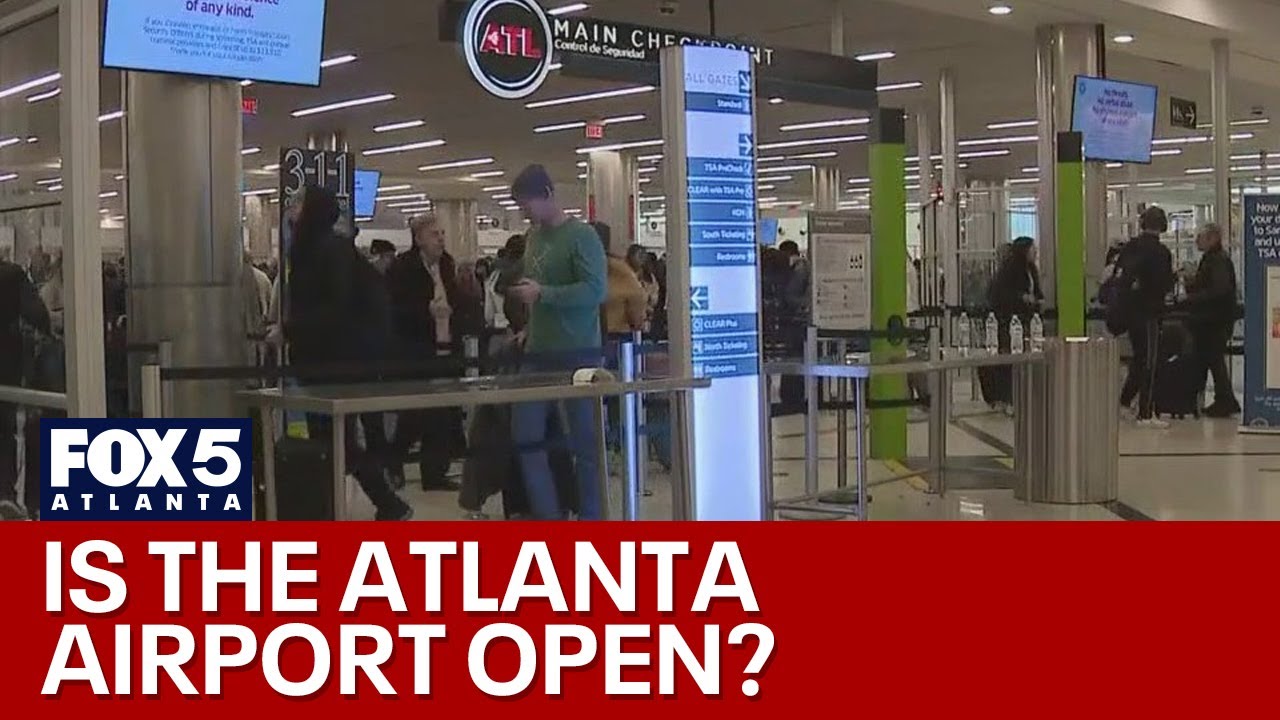 Atlanta airport conditions: Flight delays, cancellations | FOX 5 news