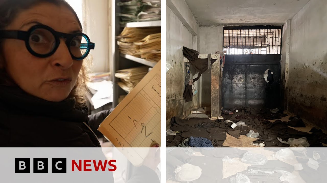 BBC correspondent returns to Syrian prison in Damascus where she was interrogated | BBC News