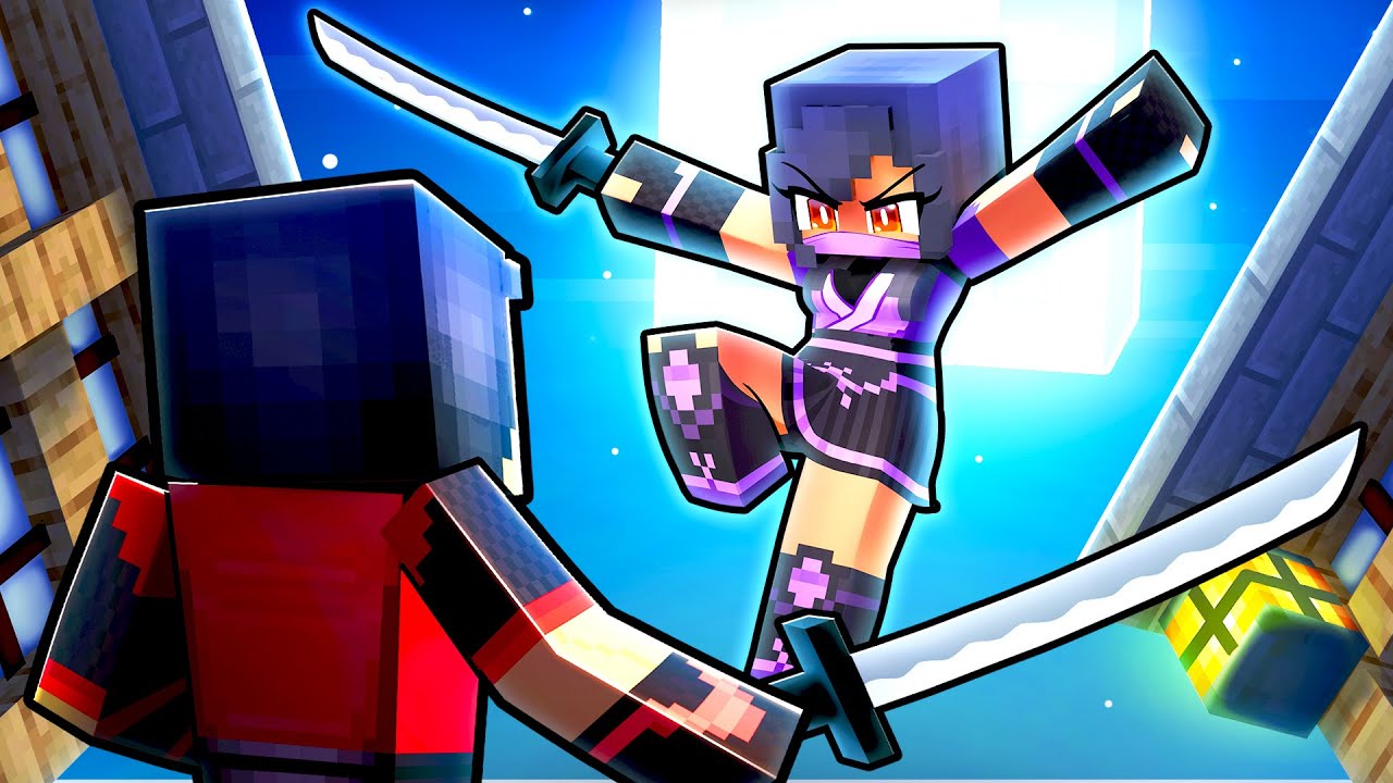 Becoming the QUEEN NINJA in Minecraft!