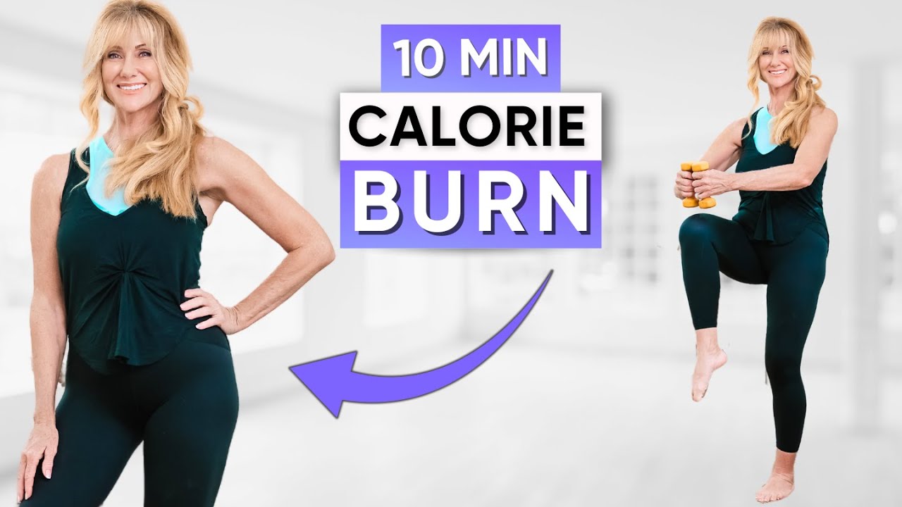 Beginner-Friendly Fat Burn! 🔥 1,300 Steps in Just 10 Minutes (Low-Impact Cardio)