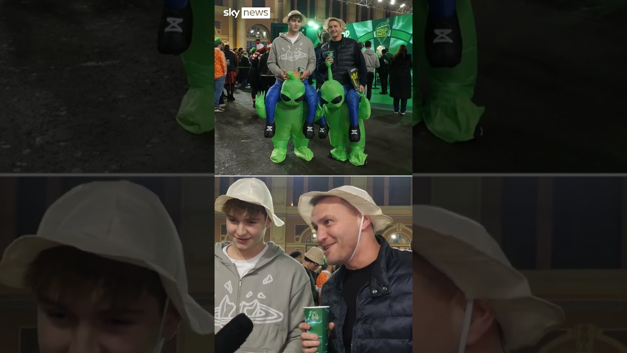 Best outfits at the World Darts Championship final