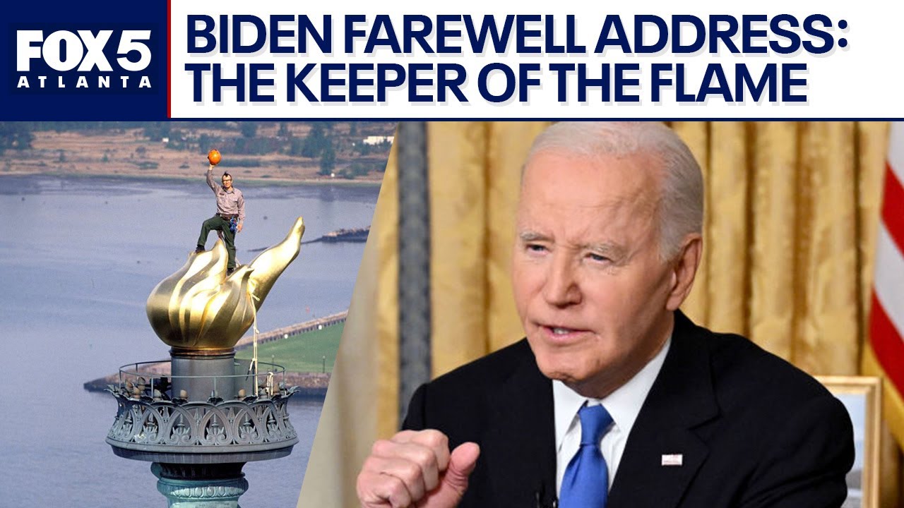 Biden tells story of the Keeper of the Flame | FOX 5 News