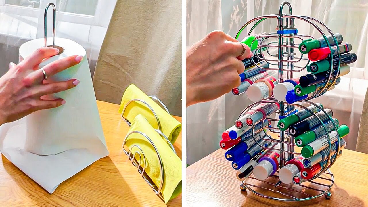 Brilliant Organizing Hacks Every Busy Lady Needs to Try! 🏡✨