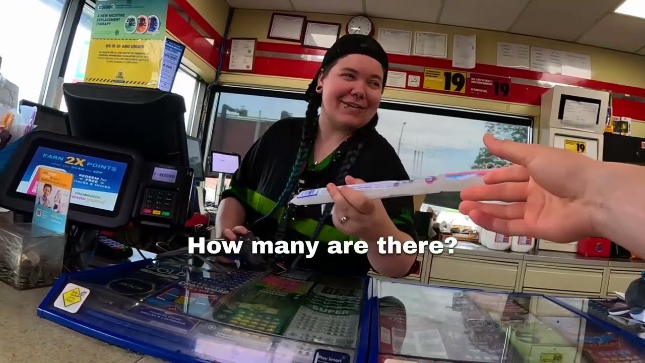 Buying every freeze from 7-Eleven!