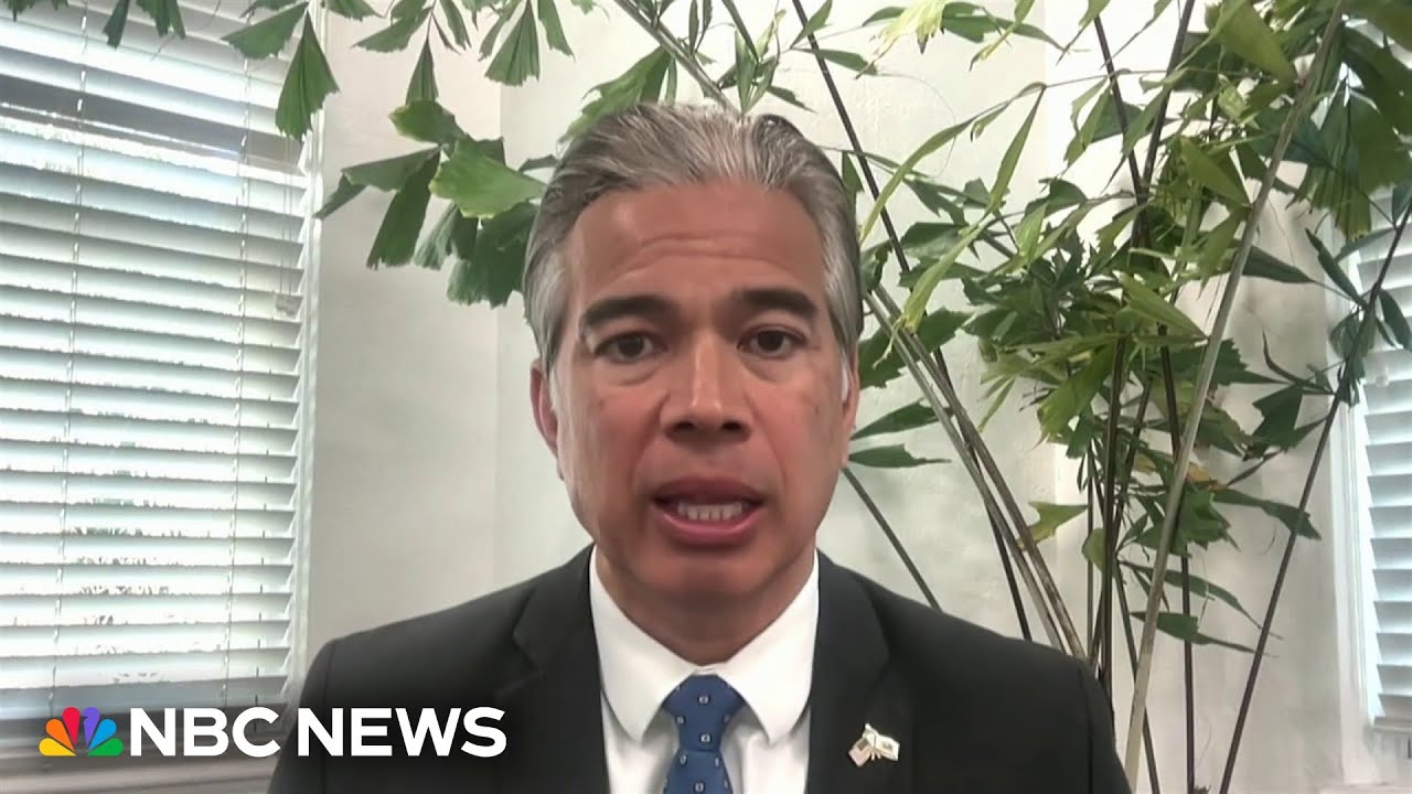 California attorney general discusses impact of Trump’s federal funding freeze