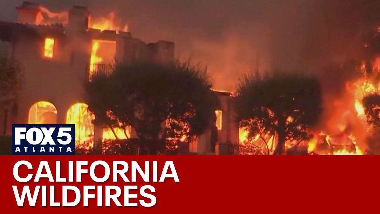 California wildfire evacuations: Resident run from flames