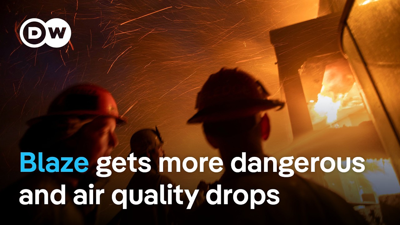 California’s fires rage, claiming lives & buildings | Analysis + videos of fleeing | DW News