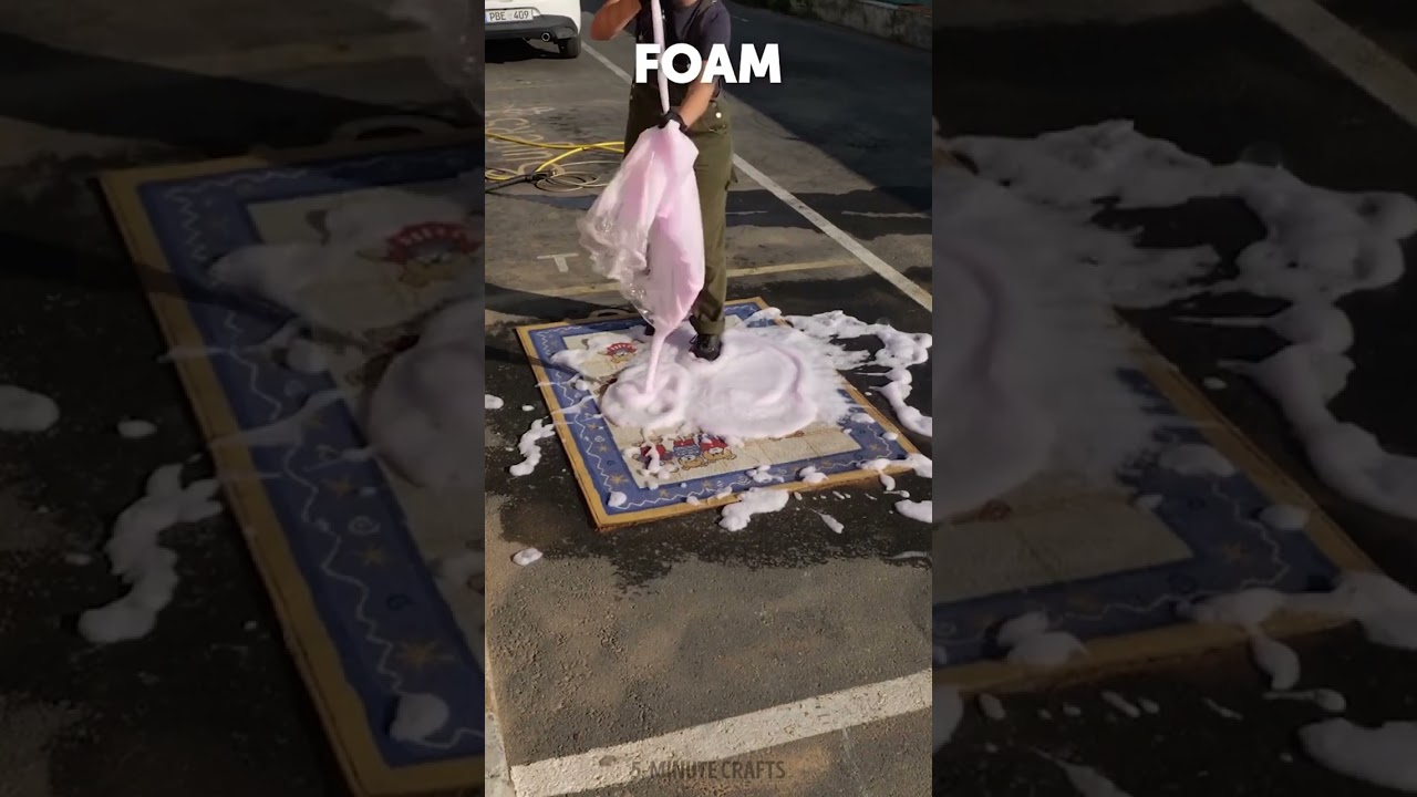 Carpet cleaning that’s oddly satisfying