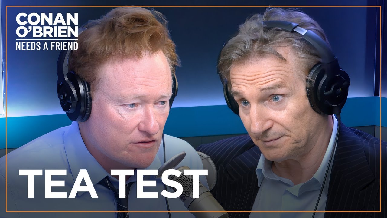 Conan Wants To Learn How To Talk Like Liam Neeson | Conan O’Brien Needs A Friend