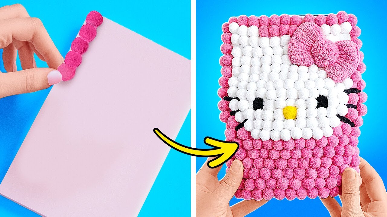 CUTE DIY SCHOOL SUPPLIES 💖✏️ BRIGHTEN UP YOUR BORING ITEMS