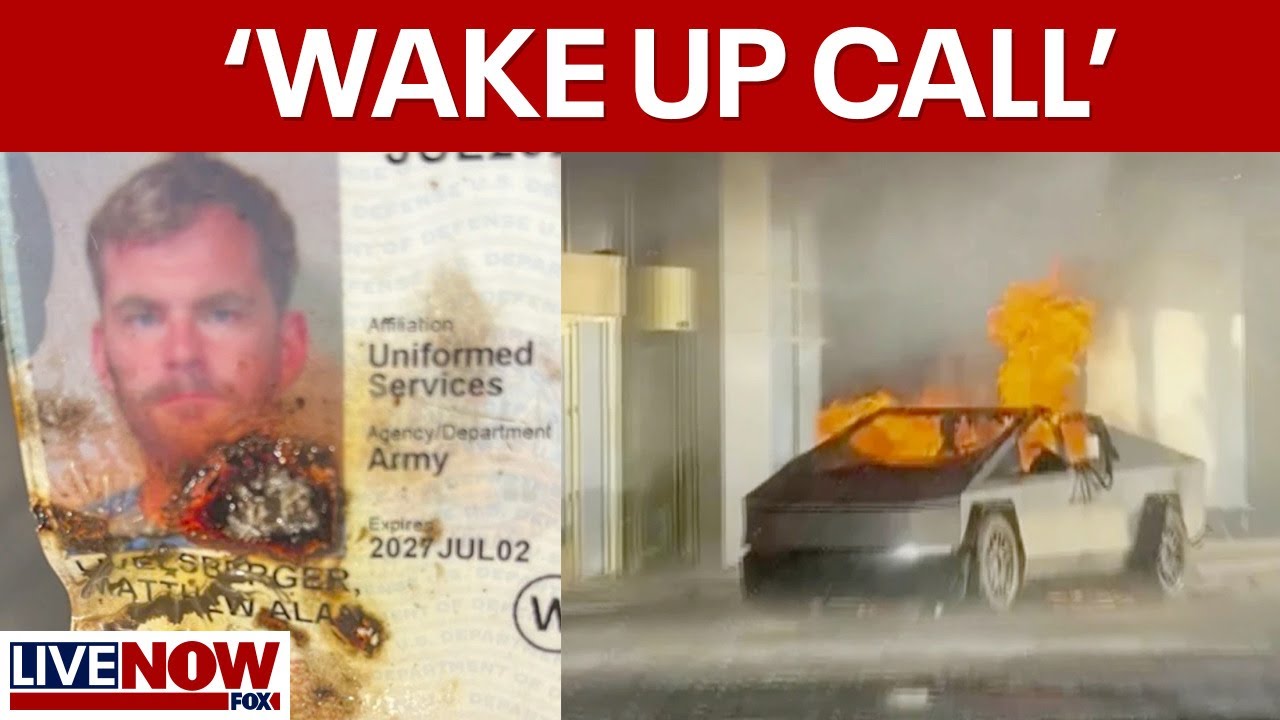 Cybertruck BLAST: Possible motive revealed in suspect letters | LiveNOW from FOX