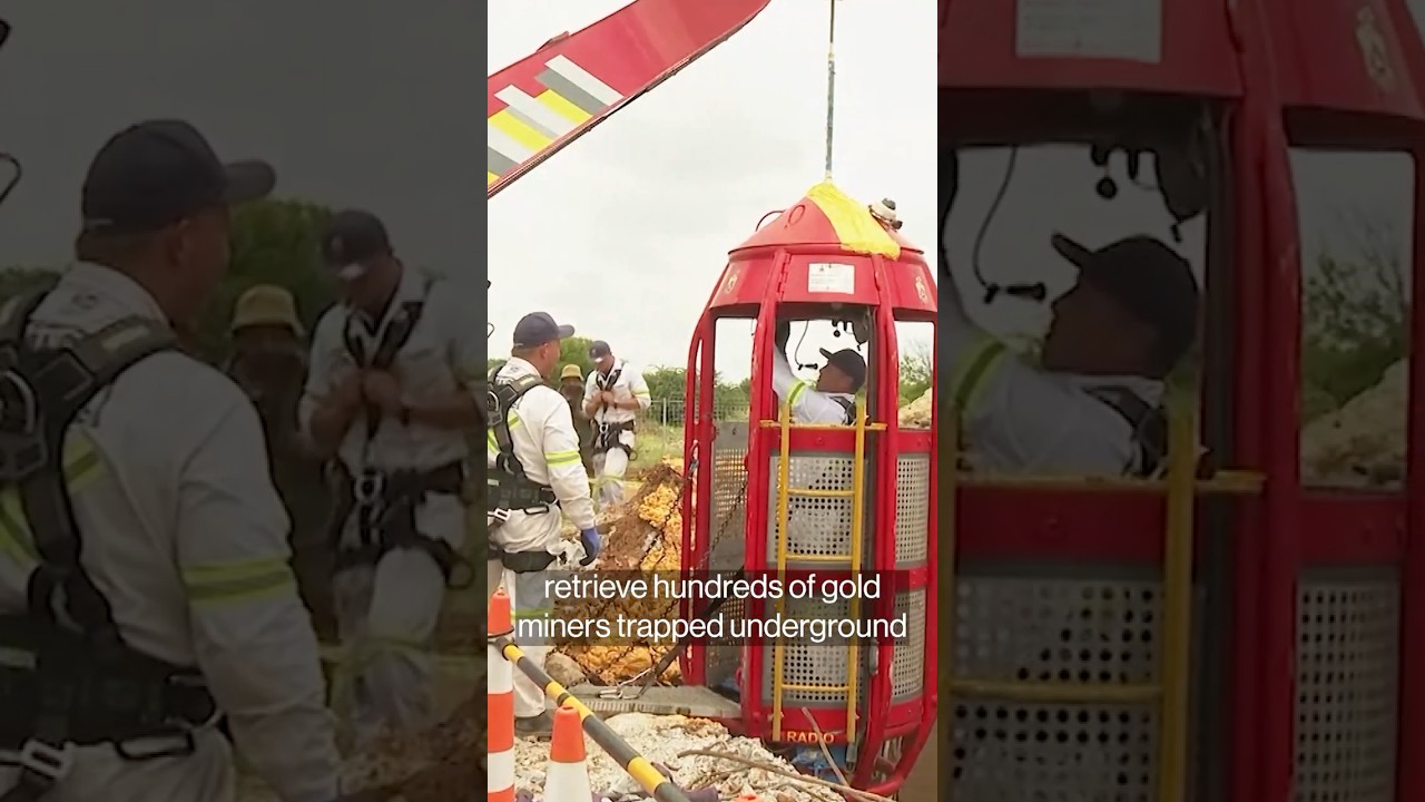 Death and desperation in South Africa’s illegal #gold mines #Shorts #africa