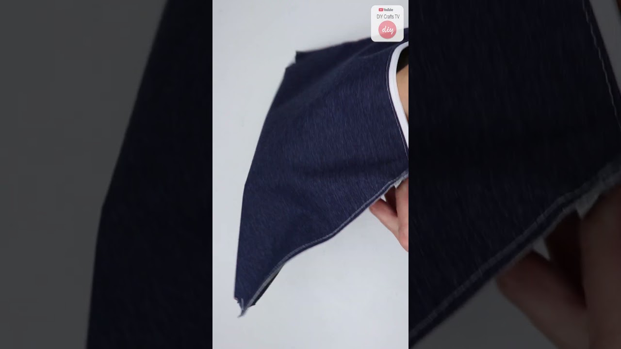 diy big tote bag patchwork idea from cloth #diybag #easybag