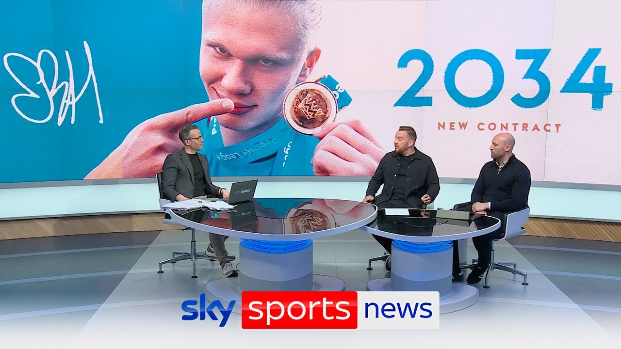 “Don’t understand it from Erling’s POV” | Soccer Sunday panel discuss new Haaland Man City contract