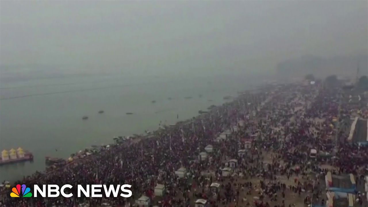 Dozens killed in crowd crush at world’s largest religious festival in India