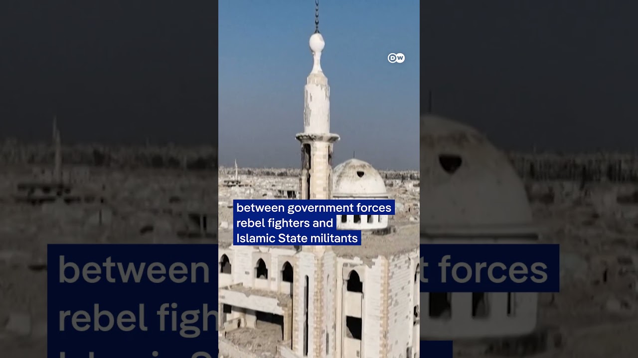 Drone footage shows the level of destruction in Syria’s Damascus after years of war | DW News