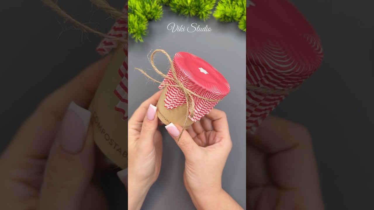 Easy Gift Wrap Ideas Using Paper Cups 💕 #shorts ##ytshorts