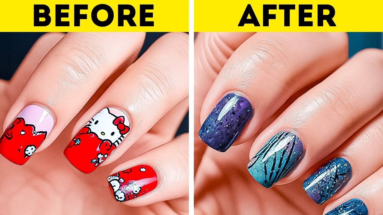 Easy Nail Art Designs That Even Shaky Hands Can Do