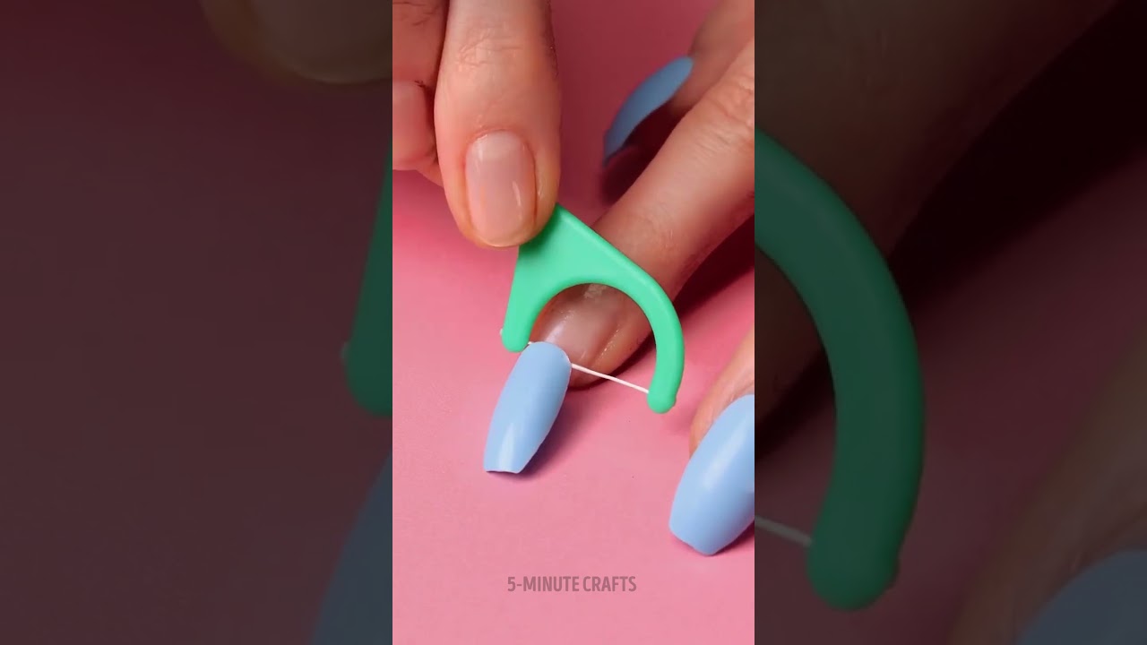 Easy nail hack #nails #makeup #tutorial #hack #shorts