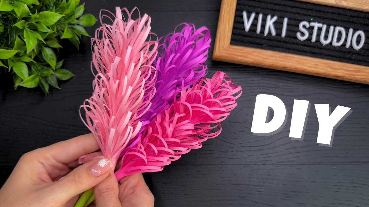 Easy Paper Flowers Beautiful Craft Ideas DIY Paper Crafts