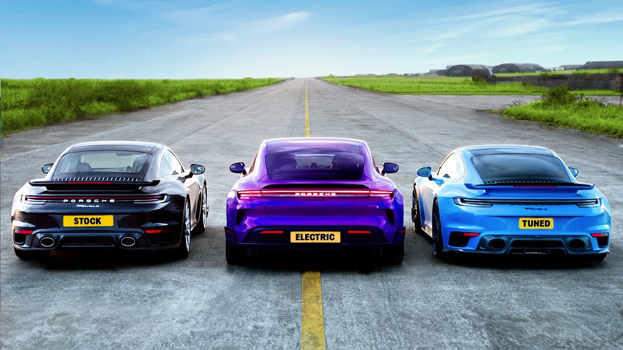 Fastest Porsche DRAG RACE