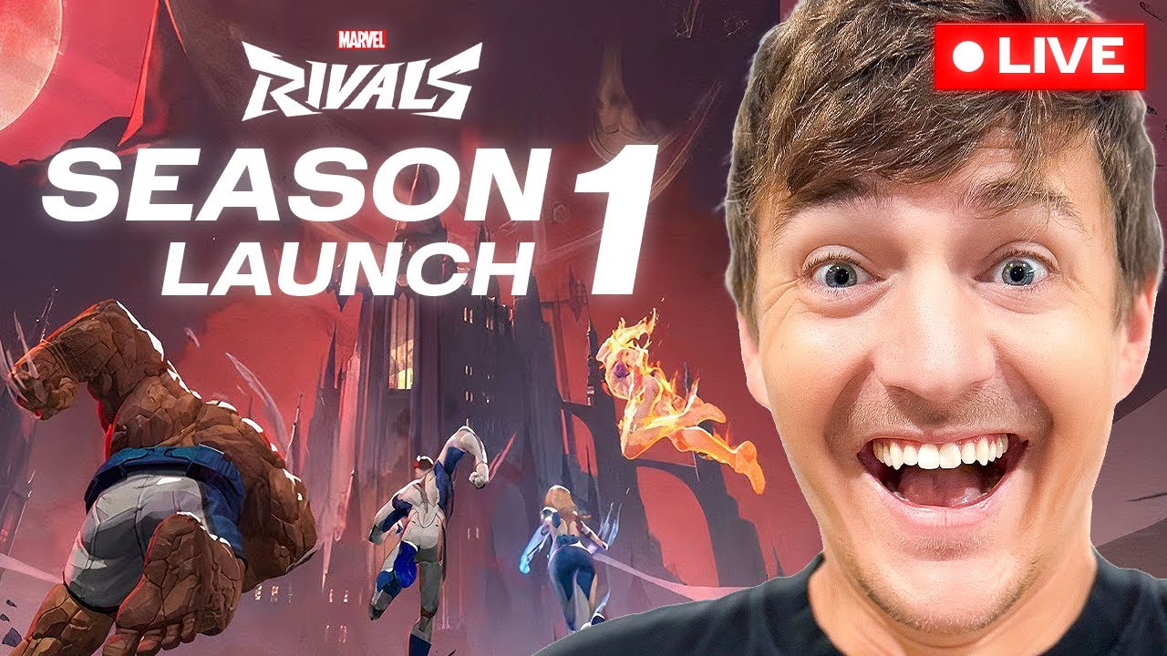 🔴  FIRST LOOK AT Marvel Rivals, Season 1 – Live