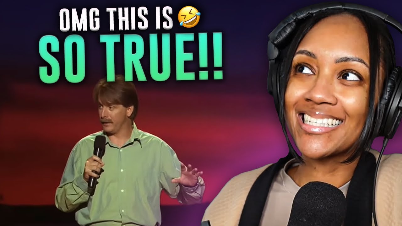 FIRST TIME REACTING TO | JEFF FOXSWORTHY | The Difference in Men and Women’s Noses