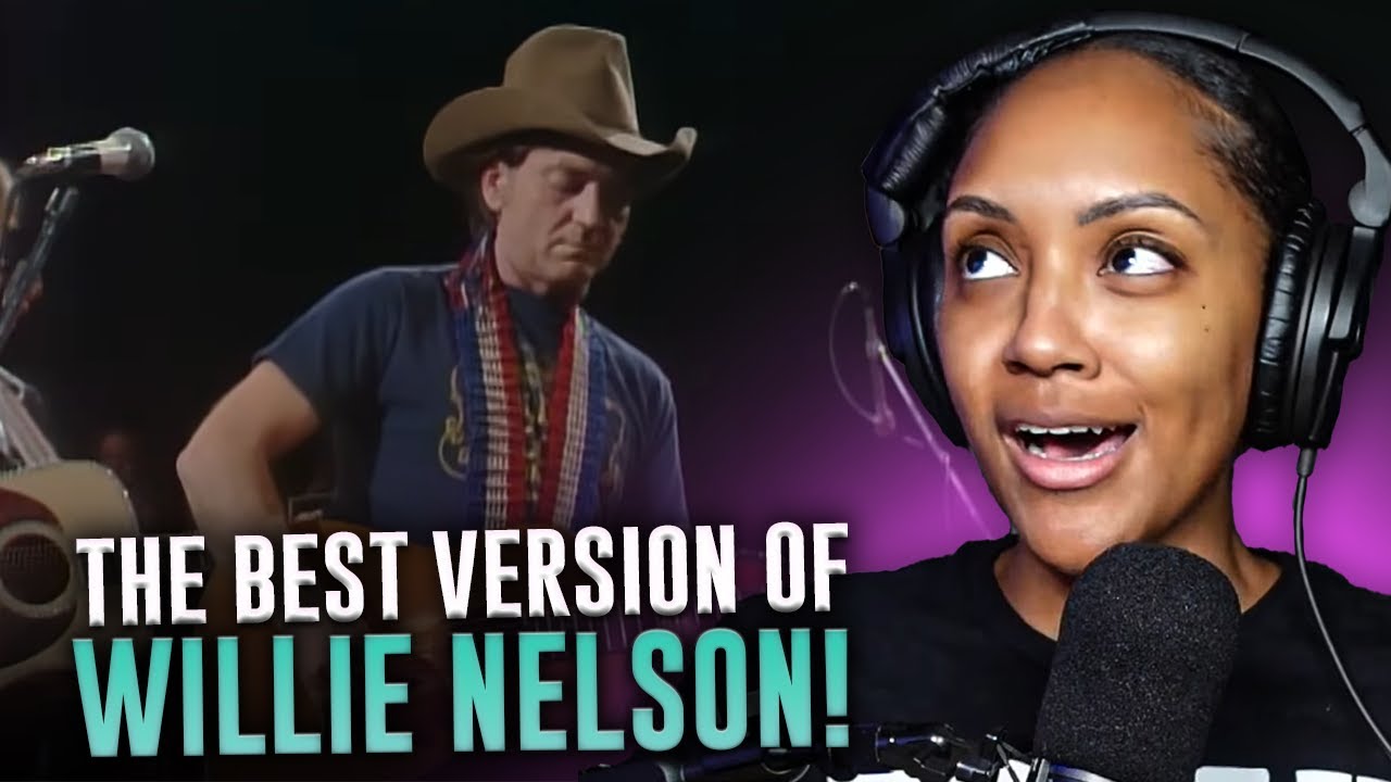 FIRST TIME REACTING TO | Willie Nelson | “Blue Eyes Crying In the Rain”