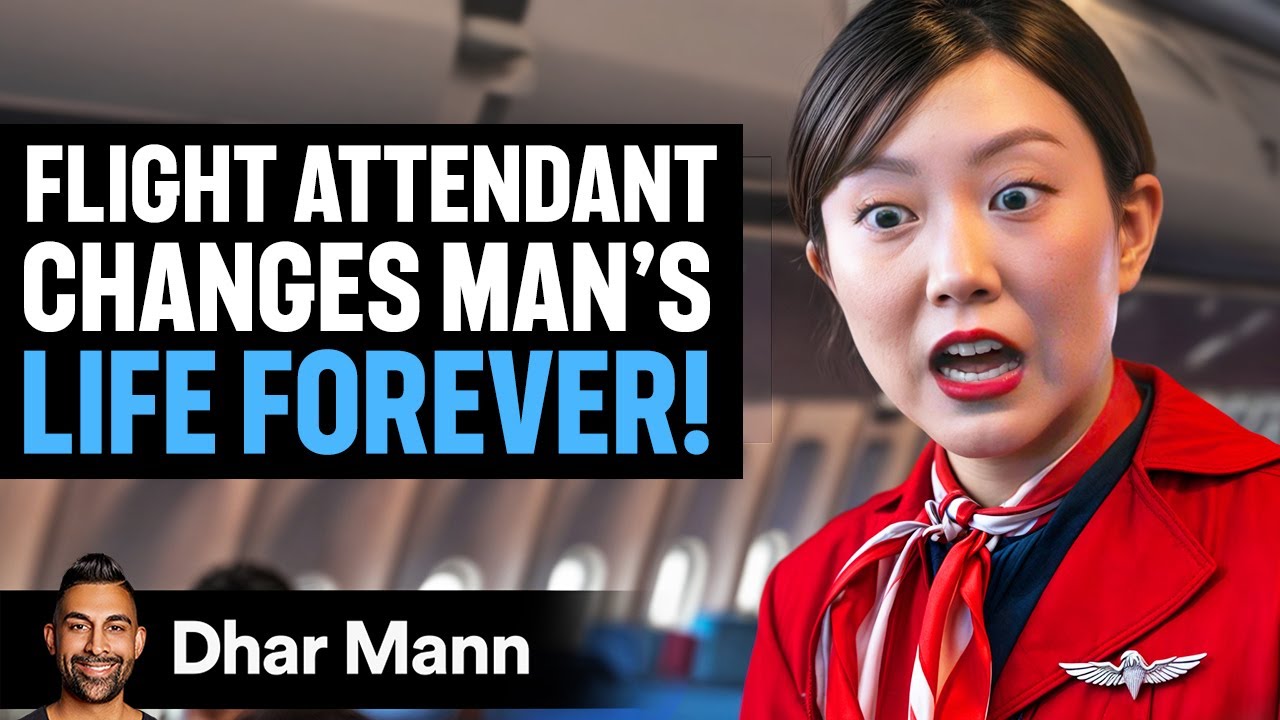 FLIGHT ATTENDANT Changes Man’s LIFE FOREVER Ft. Jeenie Weenie | Dhar Mann Studios